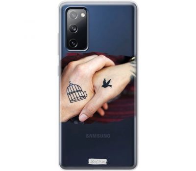 Чохол для Samsung Galaxy S20 FE (G780) Mixcase закохана пара тату