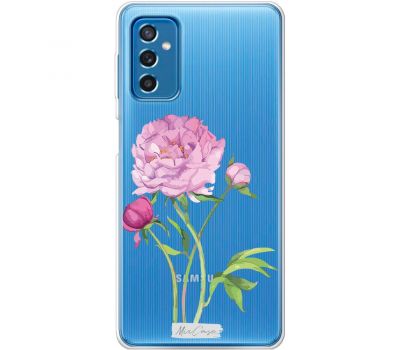 Чохол для Samsung Galaxy M52 (M526) MixCase квіти рожева квітка
