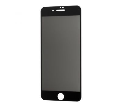 Захисне скло 5D для iPhone 7 Plus / 8 Plus privacy чорне (OEM)