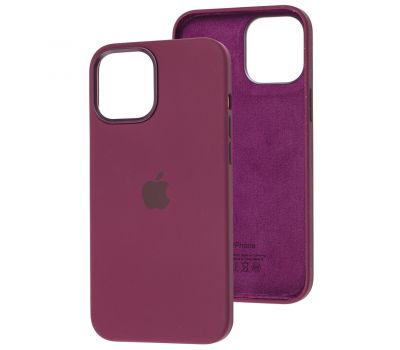 Чохол для iPhone 12 Pro Max Full Silicone case plum
