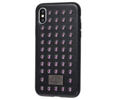 Чохол для iPhone X / Xs Polo Maverick (Leather) чорний