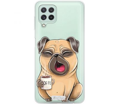 Чохол для Samsung Galaxy A22 (A225) / M32 (M325) MixCase собачка з кавою