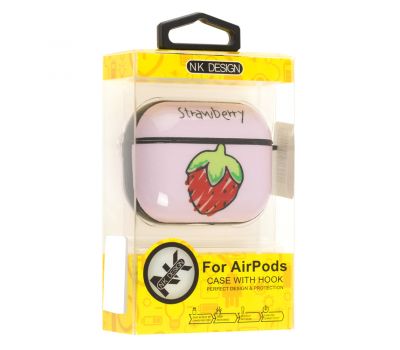 Чохол для AirPods Pro Young Style strawberry 2719895