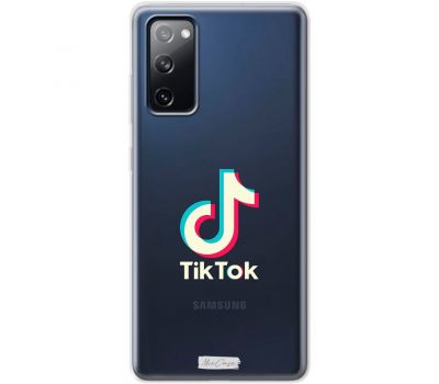 Чохол для Samsung Galaxy S20 FE (G780) TikTok лого веселка