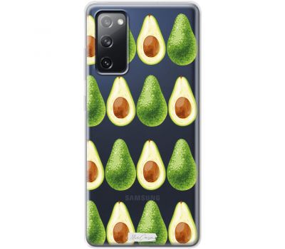 Чохол для Samsung Galaxy S20 FE (G780) Mixcase авокадо авокадо в розрізі