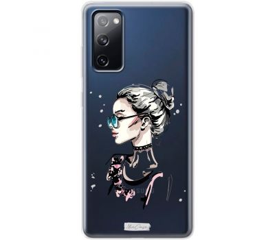 Чохол для Samsung Galaxy S20 FE (G780) MixCase дівчина в окулярах