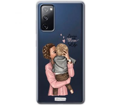 Чохол для Samsung Galaxy S20 FE (G780) MixCase дівчина мама з сином