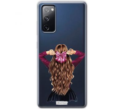 Чохол для Samsung Galaxy S20 FE (G780) MixCase дівчина з бантом