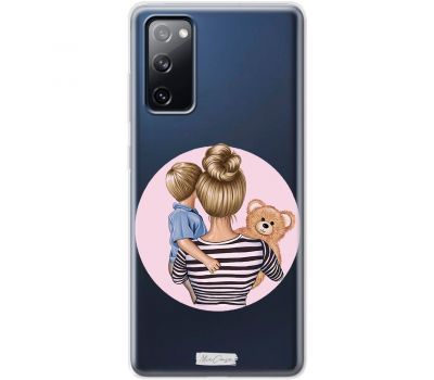 Чохол для Samsung Galaxy S20 FE (G780) MixCase дівчина з дитиною та іграшкою