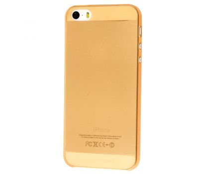 Чохол Fonemax для iPhone 5 помаранчевий