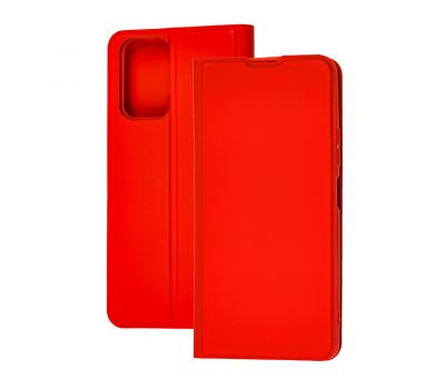 Чохол книжка Xiaomi Redmi Note 10 Pro Wave Shell червоний
