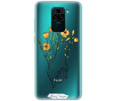 Чохол для Xiaomi Redmi Note 9 Mixcase для закоханих 32