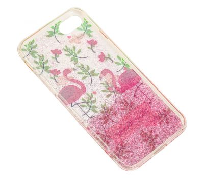 Чохол Chic Kawair для iPhone 7/8 рожеві два фламінго 2726330