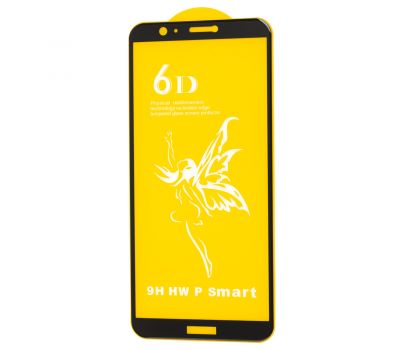 Захисне скло 6D Premium для Huawei P Smart чорне (OEM)
