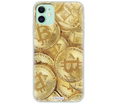 Чохол для iPhone 11 MixCase гроші биткоин