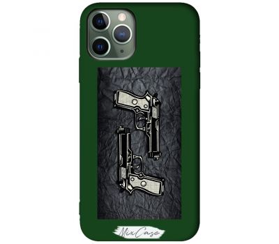 Чохол для iPhone 11 Pro Mixcase green дизайн 35