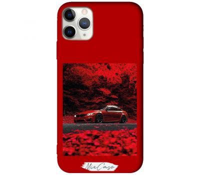 Чохол для iPhone 11 Pro Max Mixcase red дизайн 36