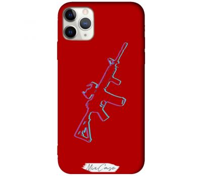 Чохол для iPhone 11 Pro Max Mixcase red дизайн 37