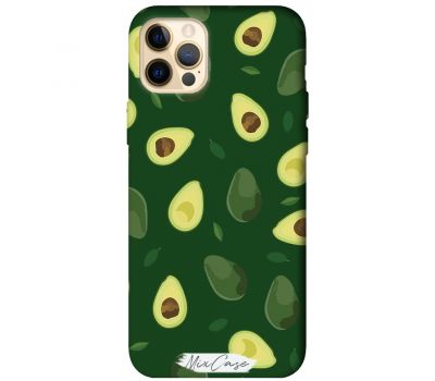 Чохол для iPhone 12 Pro Max Mixcase green дизайн 14