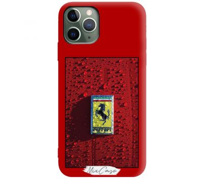 Чохол для iPhone 11 Pro Mixcase red дизайн 39