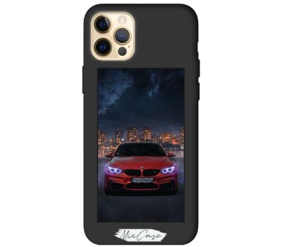 Чохол для iPhone 12 Pro Max Mixcase чорний дизайн 32