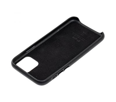 Чохол для iPhone 11 Pro Leather case (Leather) чорний 2735776
