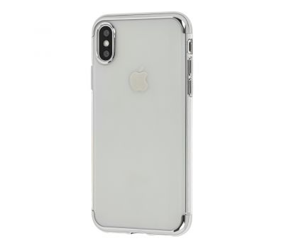 Чохол Shining для iPhone X / Xs case сріблястий