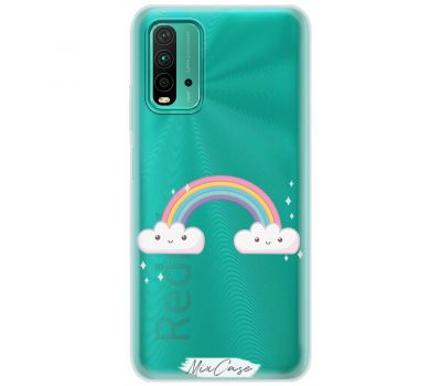 Чохол для Xiaomi Redmi 9T Mixcase з 3D вічками дизайн 6