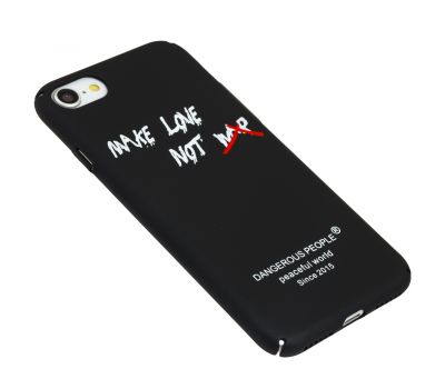 Чохол Daring для iPhone 7/8 матове покриття чорний make love 2738662