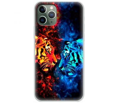 Чохол для iPhone 11 Pro Max MixCase звірі два тигри