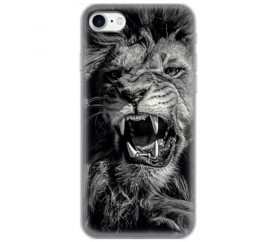 Чохол для iPhone 7 / 8 / SE MixCase звірі оскал лева
