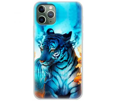 Чохол для iPhone 11 Pro MixCase звірі білий тигр