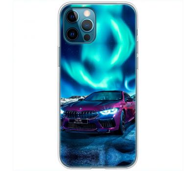 Чохол для iPhone 12 Pro MixCase авто бмв бордова