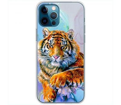 Чохол для iPhone 12 Pro MixCase звірі тигр