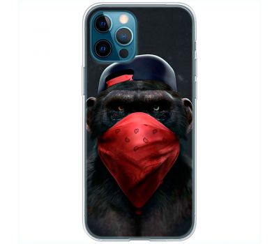 Чохол для iPhone 12 Pro MixCase звірі мавпа гангстер