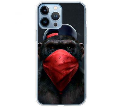Чохол для iPhone 13 Pro MixCase звірі мавпа гангстер