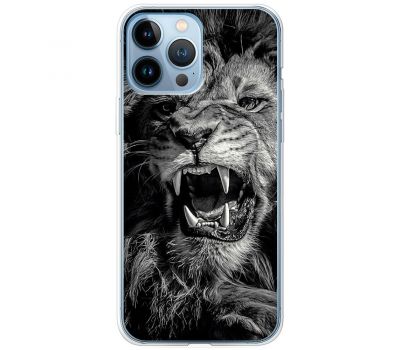 Чохол для iPhone 13 Pro MixCase звірі оскал лева