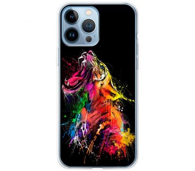 Чохол для iPhone 13 Pro MixCase звірі яскравий тигр