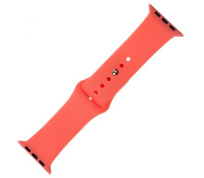 Ремінець для Apple Watch 42-44mm Band Silikone Two - Piece яскраво-червоний 2740192