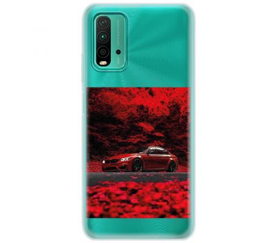 Чохол для Xiaomi Redmi 9T MixCase машини бмв осінь