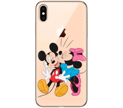 Чохол для iPhone XS Max MixCase день закоханих закохані мишенята