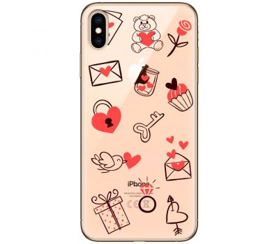 Чохол для iPhone XS Max MixCase день закоханих кохання всюди