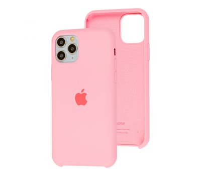 Чохол Silicone для iPhone 11 Pro case світло-рожевий
