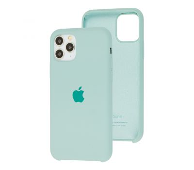 Чохол Silicone для iPhone 11 Pro case бірюзовий