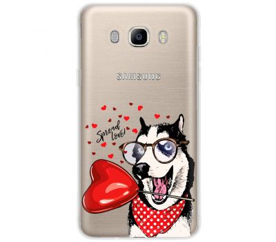 Чохол для Samsung Galaxy J5 2016 (J510) MixCase день закоханих закоханий собака