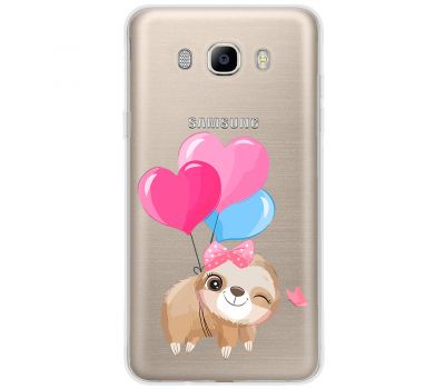Чохол для Samsung Galaxy J5 2016 (J510) MixCase день закоханих лінивець з шаприками