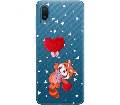 Чохол для Samsung A02 (A022) MixCase день закоханих закохане мишеня