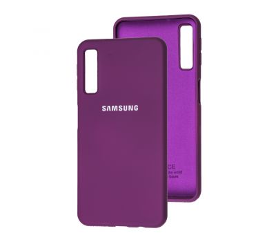 Чохол для Samsung Galaxy A70 (A705) Silicone Full фіолетовий / grape