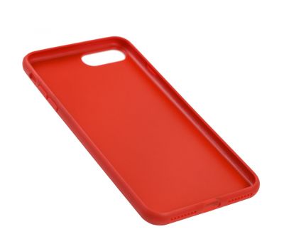 Чохол для iPhone 7 Plus / 8 Plus шкіра метал червоний 2748341