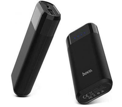 Зовнішній акумулятор power bank Hoco B35A 5200 mAh black